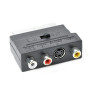 Адаптер Cablexpert (CCV-4415) SCART-S-Video/3xRCA, Black