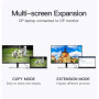 Кабель Vention DisplayPort-DisplayPort, 1 m, v1.2, Black (HACBF)