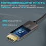 Кабель Promate DisplayPort - HDMI V 2.0 (M/M), 2 м, Black (prolink-dp200.black)