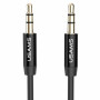 Аудіо-кабель Usams YP-01 3.5 мм - 3.5 мм (M/M), 1 м, Black (YP101)
