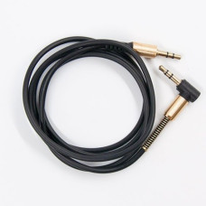 Аудио-кабель Dengos mini-Jack 3.5 mm(M)-mini-Jack 3.5 mm(M) 1м, Black (AUDIO-PLS-UG-BLACK)
