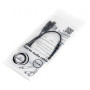 Аудио-кабель Cablexpert (CCA-417M) 3.5 mm 4-pin-3.5 mm stereo+микрофон, 0.2м, черный