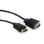 Кабель Cablexpert (CCP-DPM-VGAM-6) DisplayPort - VGA, 1.8м, черный