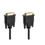 Кабель ProLogix (PR-DVI-DVI-P-05-28-3m) DVI-DVI Single link,18+1, 3м