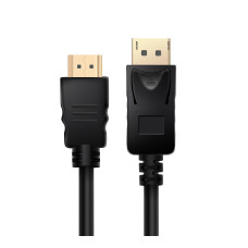 Кабель ProLogix (PR-DP-HDMI-P-02-30-1m) DisplayPort-HDMI V1.2, 1м