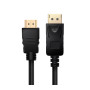 Кабель ProLogix (PR-DP-HDMI-P-02-30-1m) DisplayPort-HDMI V1.2, 1м