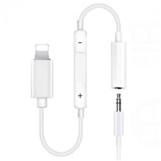 Аудіо-кабель XoKo MH020 Lightning-3.5мм White