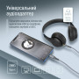 Адаптер ColorWay USB Type-C - 3.5 мм (M/M), 1.2 м, Gray (CW-CBPDJ071-G)