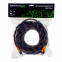 Кабель Grand-X (HDN10-4K) HDMI-HDMI, 4K, Cu, нейлон. оплетка, 10м