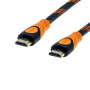 Кабель Grand-X (HDN10-4K) HDMI-HDMI, 4K, Cu, нейлон. оплетка, 10м