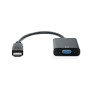 Адаптер REAL-EL (EL123500020) HDMI(M)-VGA(F), 0.15m, черный