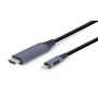 Кабель Cablexpert (CC-USB3C-HDMI-01-6) USB-С-HDMI, 4K 60Hz, 1.8 м, Black