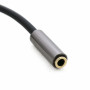 Кабель мультимедийный Jack 3.5mm male/Jack 3.5mm female 5.0m Extradigital (KBA1642)