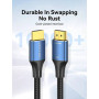 Кабель Vention HDMI - HDMI V 2.1 (M/M), 1 м, Black (ALGLF)