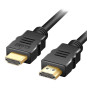 Кабель Grand-X (HDP-4K) HDMI-HDMI, 4K, Cu, 1.5м, черный