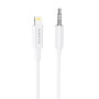 Кабель Borofone BL9 3.5 мм - Lightning (M/M), 1 м, White (BL9W)