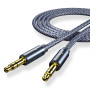 Аудіо-кабель Essager Monster 3.5 мм - 3.5 мм (M/M), 1.2 м, Blue (EYP35-DY0G)