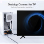 Адаптер Vention VGA-HDMI, 0.2 m, со звуком и питанием (ACNBB)