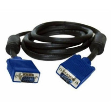 Кабель Atcom (9152) VGA-VGA HD15M/HD15M с 2-мя фер. кольцами 15м черный