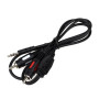 Аудио-кабель Atcom (10810) mini-jack 3.5мм(M)-2xRCA(M) 0.8м пакет