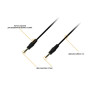 Кабель Piko (1283126473883) AUX 3.5mm M-3.5mm M, 3м Black