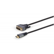 Кабель Cablexpert (CC-HDMI-DVI-4K-6) HDMI-DVI 1.8м черный