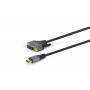 Кабель Cablexpert (CC-HDMI-DVI-4K-6) HDMI-DVI 1.8м черный
