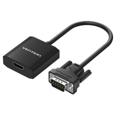 Адаптер Vention VGA-HDMI, 0.2 m, со звуком и питанием (ACEB0)