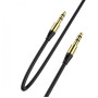 Аудіо-кабель SkyDolphin SR07 3.5 мм - 3.5 мм (M/M), 1 м, Black (SDAUX-000052)