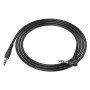 Аудіо-кабель Borofone BL10 3.5 мм - 3.5 мм (M/M), 2 м, чорний (BL10-2B)