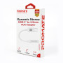 Адаптер Promate USB Type-C - 3.5 мм (M/F), 0.2 м, AuxLink-C White
