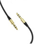 Аудіо-кабель SkyDolphin SR07 3.5 мм - 3.5 мм (M/M), 1 м, Black (SDAUX-000052)