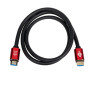 Кабель Atcom (24942) HDMI-HDMI ver 2.0, 4K, 2м Red/Gold, пакет