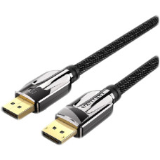 Кабель Vention DisplayPort-DisplayPort, 2 m, v1.4, Black (HCABH)