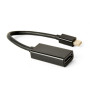 Адаптер Cablexpert (A-mDPM-DPF4K-01) MiniDisplayPort-DisplayPort, 0.15м, черный