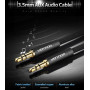 Кабель Vention Audio 3.5 mm M - 3.5 mm M, 0.5 m, Black (P350AC050-B-M)