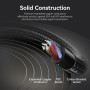 Кабель Vention 3.5 мм - 2х3.5 мм (M/F), 0.3 м, Black (BHFBY)