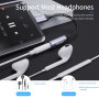 Адаптер Essager USB Type-C - 3.5 мм (M/F), 0.1 м, Black (EZJE01-0G)