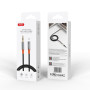 Аудио-кабель XO AUX 3.5 мм - AUX 3.5 мм 1 м Black (NB-R269A.black)