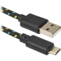 Кабель DEFENDER USB08-03T USB 2.0 AM-MicroBM 1.0м, пакет