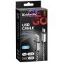 кабель DEFENDER (87803)USB08-03T PRO USB2.0,AM-MicroBM Білий, 1m