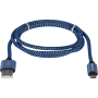 кабель DEFENDER (87805)USB08-03T USB(AM)-MicroBM 1.0m, синій