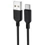 кабель T-PHOX Fast T-C829 Type-C - 3A - 1.2m (Чорний)