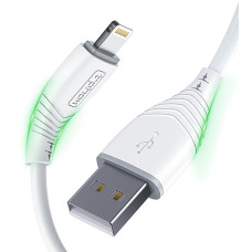 кабель T-PHOX Nature T-L830 Lightning - 3A - 1.2m (Білий)
