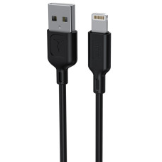 кабель T-PHOX Fast T-L829 Lightning - 3A - 1.2m (Чорний)