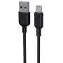 кабель T-PHOX Fast T-L829 Lightning - 3A - 1.2m (Чорний)