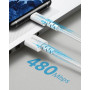кабель ANKER Powerline Select+ USB-C to USB-A 2.0 - 0.9м (Білий)