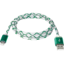 Кабель DEFENDER ACH03-03LT USB(AM)-Lightning Зелен. LED підсв. 1м