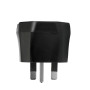 Адаптер Essager EU - UK (F/M) Black (ECTZH-YCC01-Z)