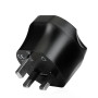 Адаптер Essager EU - UK (F/M) Black (ECTZH-YCC01-Z)